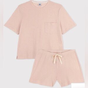 Petit Bateau Blush Pink Pajama/Lounge Set